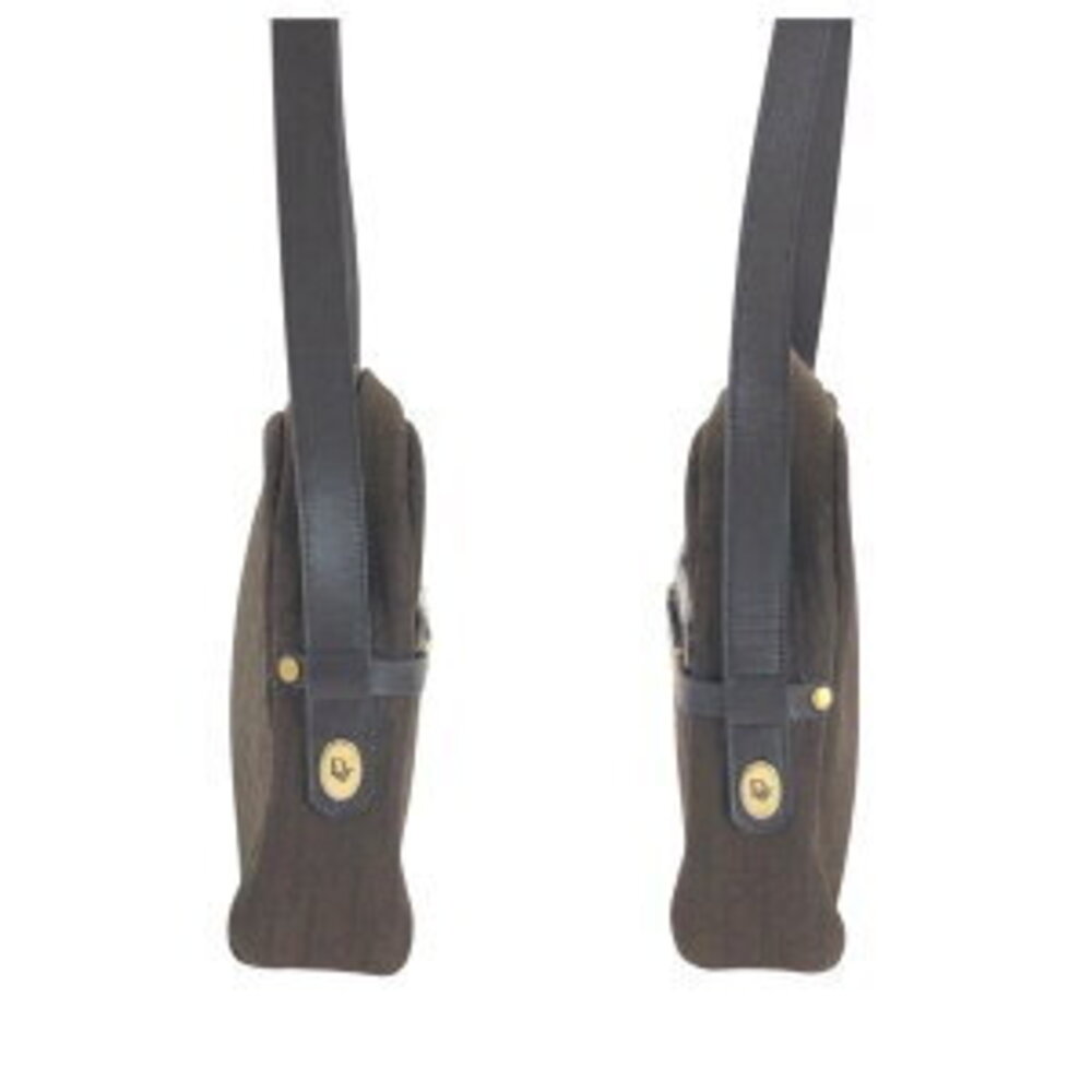 Dior Trotter Brown Canvas Shoulder Bag - Picture 6 of 10